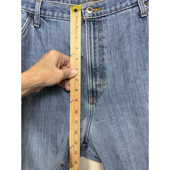 Cinch Jeans Men's Size 42 x 34 Denim 5 Pocket Western Work Jeans Distressed - Picture 10 of 16